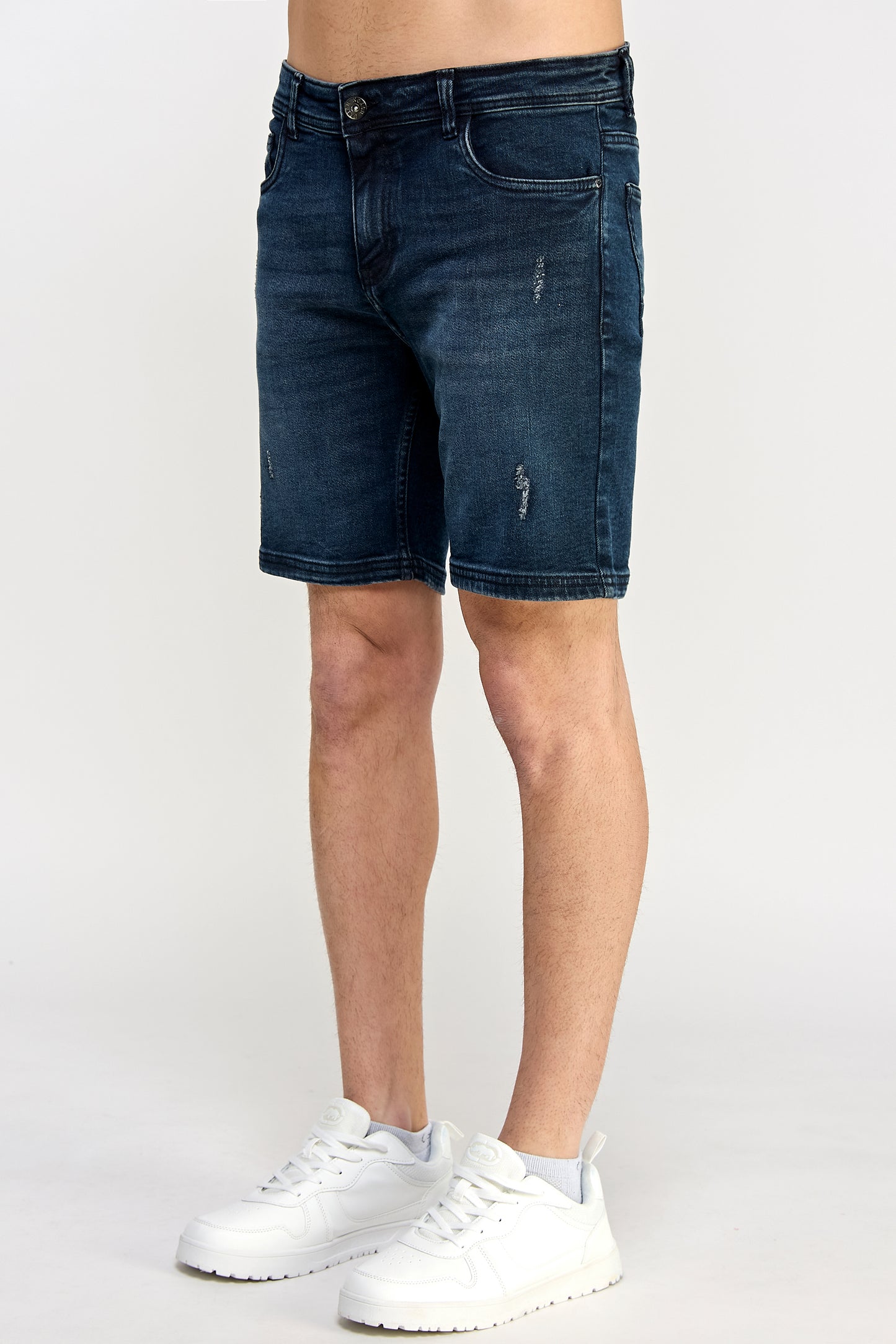 Indigo Denim Shorts