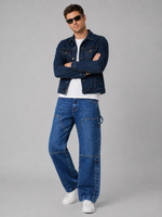 Load image into Gallery viewer, Onyx Stud Cargo Jean