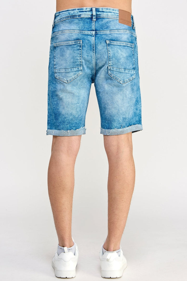 Azure Denim Shorts - MEN's Shorts - UrbanKoach