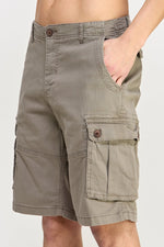 Load image into Gallery viewer, Beige Cargo Shorts - MEN's Shorts - UrbanKoach