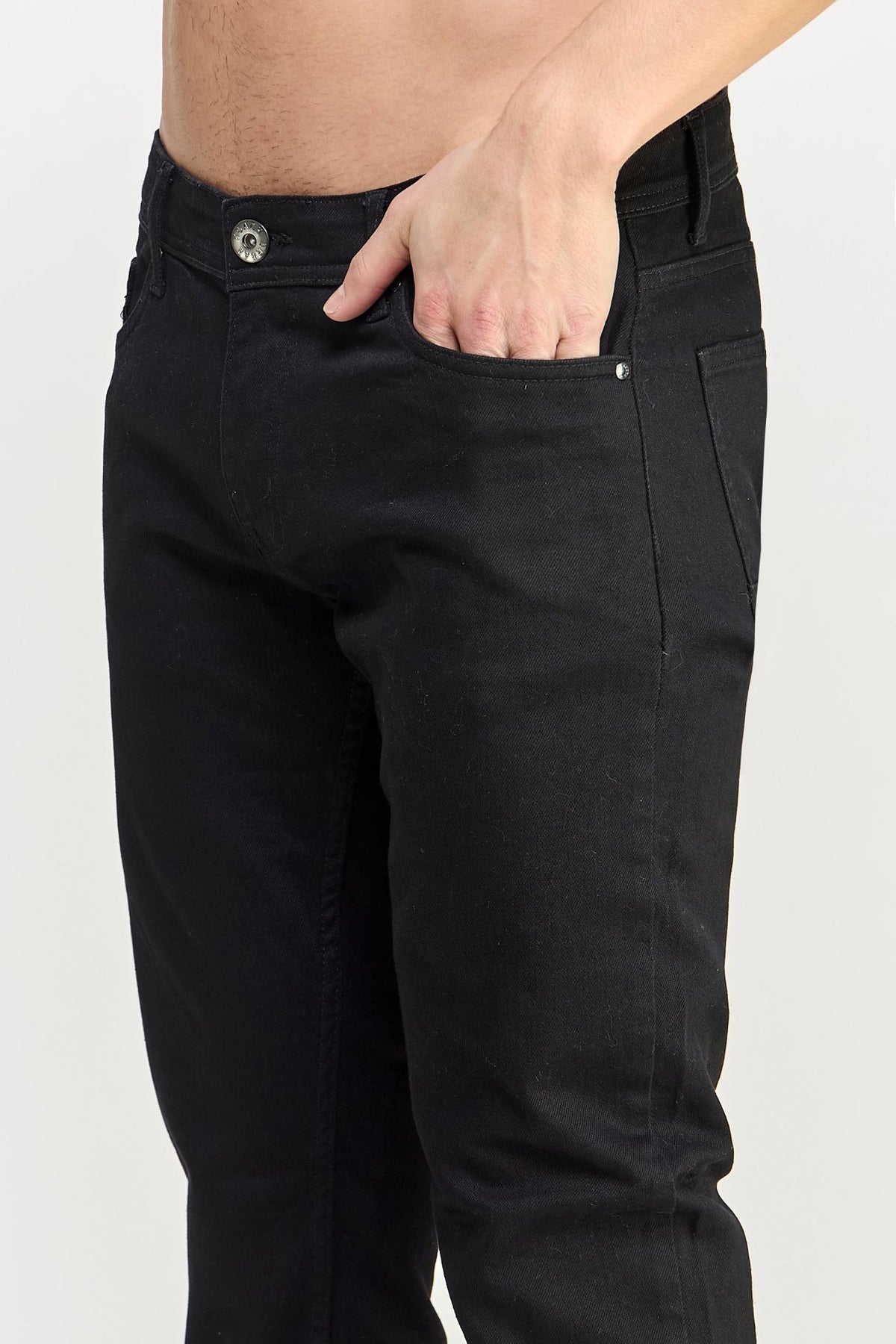 Black Denim Jeans - MEN's Trousers - UrbanKoach