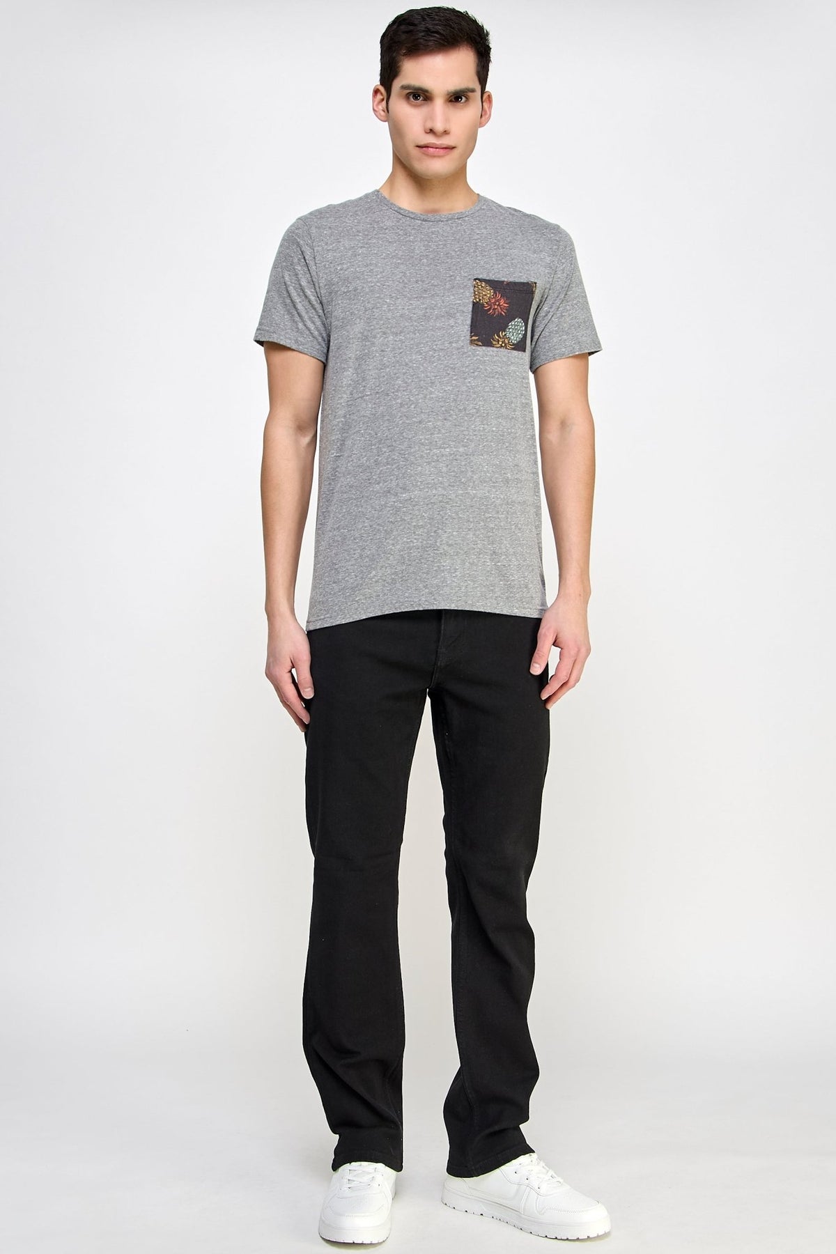 Black Men's Straight Fit Jeans - MEN's Trousers - UrbanKoach