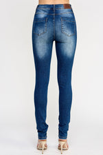 Load image into Gallery viewer, Blue Basic Fit Jeans - Ladies Trousers - UrbanKoach