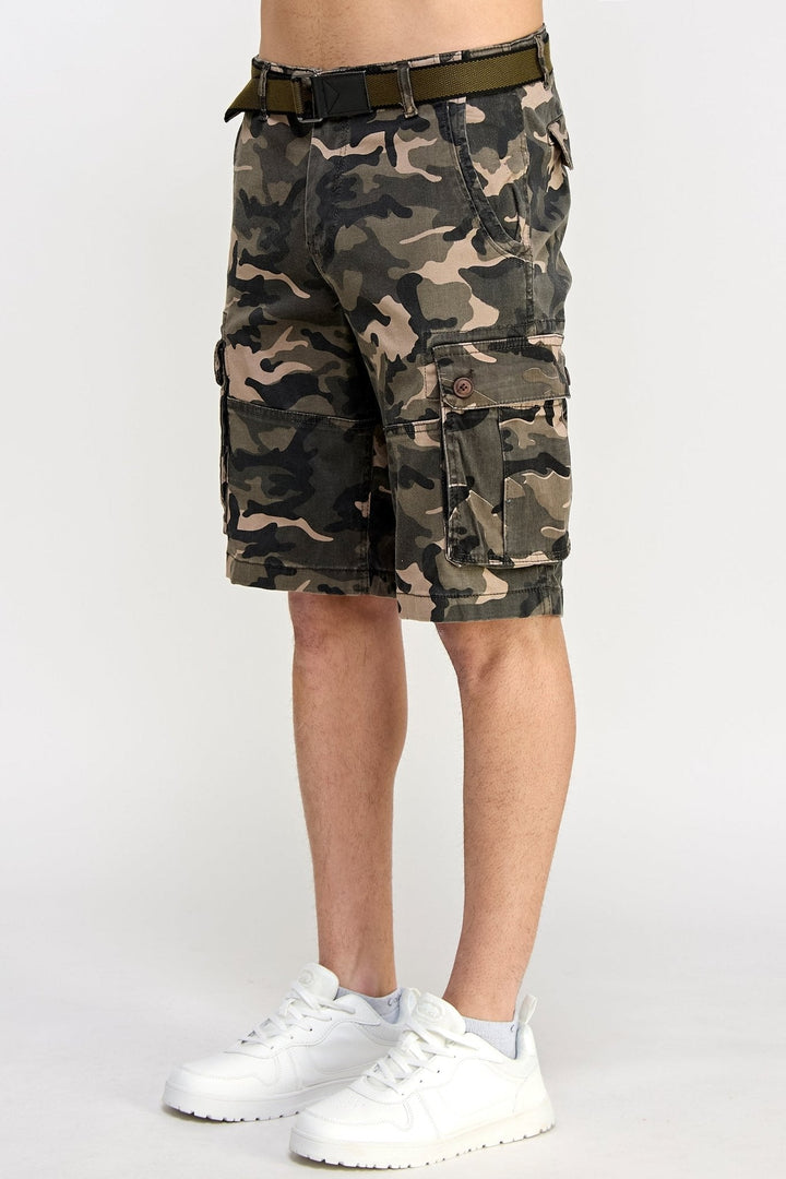 camouflage Cargo Shorts - MEN's Shorts - UrbanKoach
