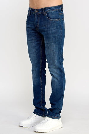 Cobalt Blue Jeans - MEN's Trousers - UrbanKoach