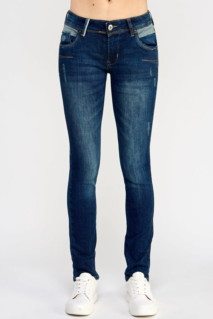 Indigo Denim Jeans - Ladies Trousers - UrbanKoach