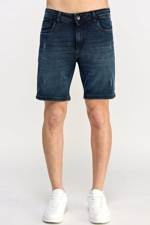 Indigo Denim Shorts - MEN's Shorts - UrbanKoach