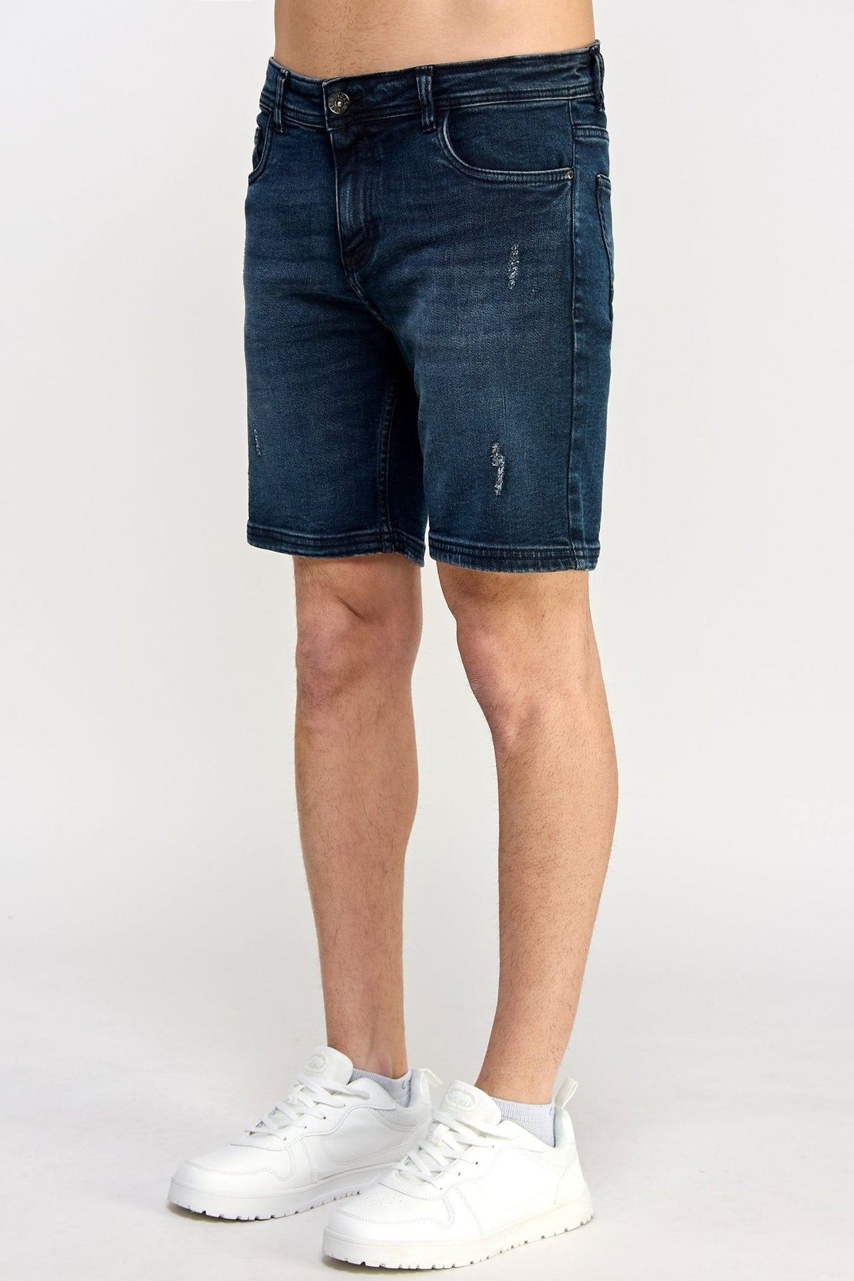 Indigo Denim Shorts - MEN's Shorts - UrbanKoach