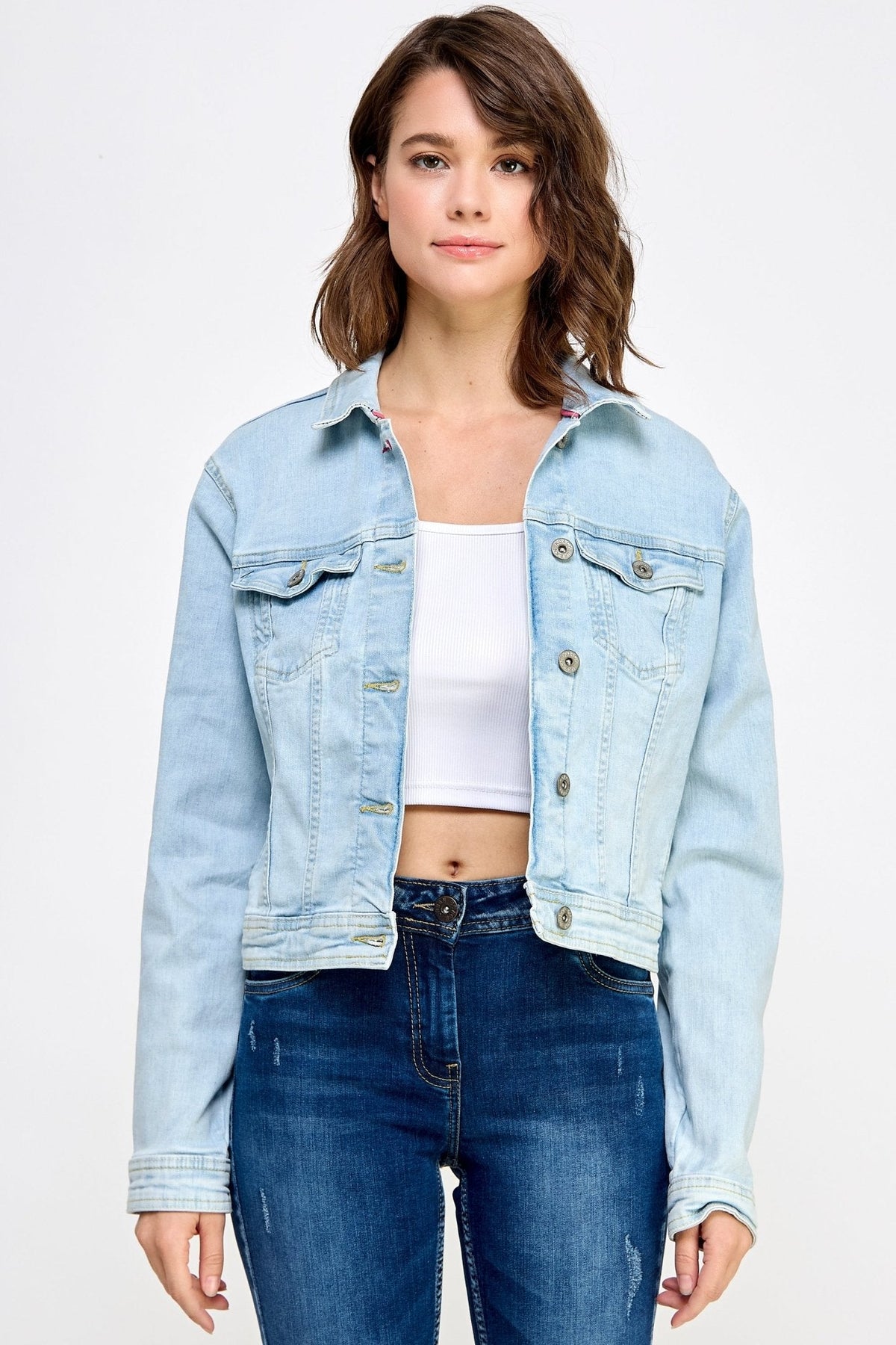 Ladies denim Jacket - Ladies Jackets - UrbanKoach
