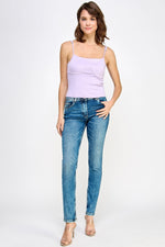Load image into Gallery viewer, Light - Blue Skinny Jeans - Ladies Trousers - UrbanKoach