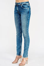 Load image into Gallery viewer, Light - Blue Skinny Jeans - Ladies Trousers - UrbanKoach