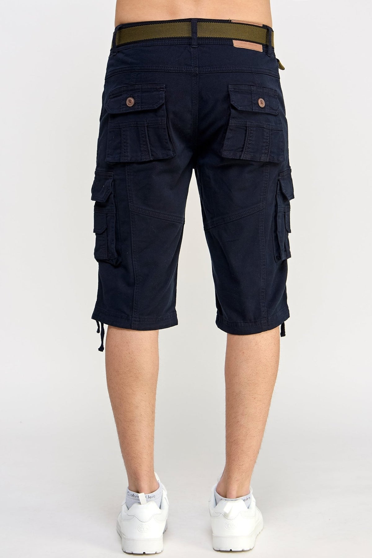 Navy Cargo Shorts - MEN's Shorts - UrbanKoach