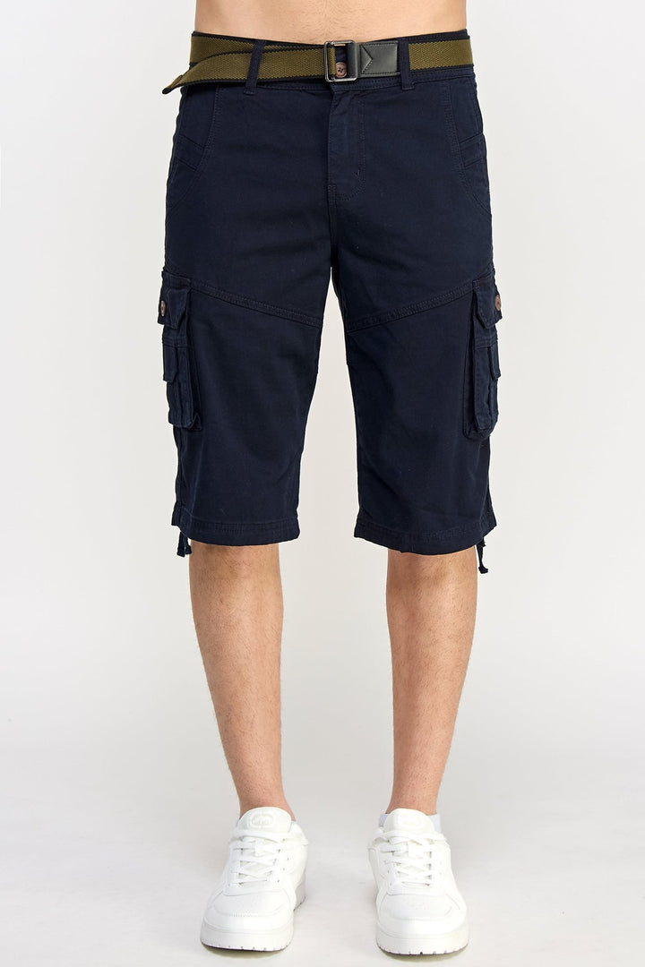 Navy Cargo Shorts - MEN's Shorts - UrbanKoach