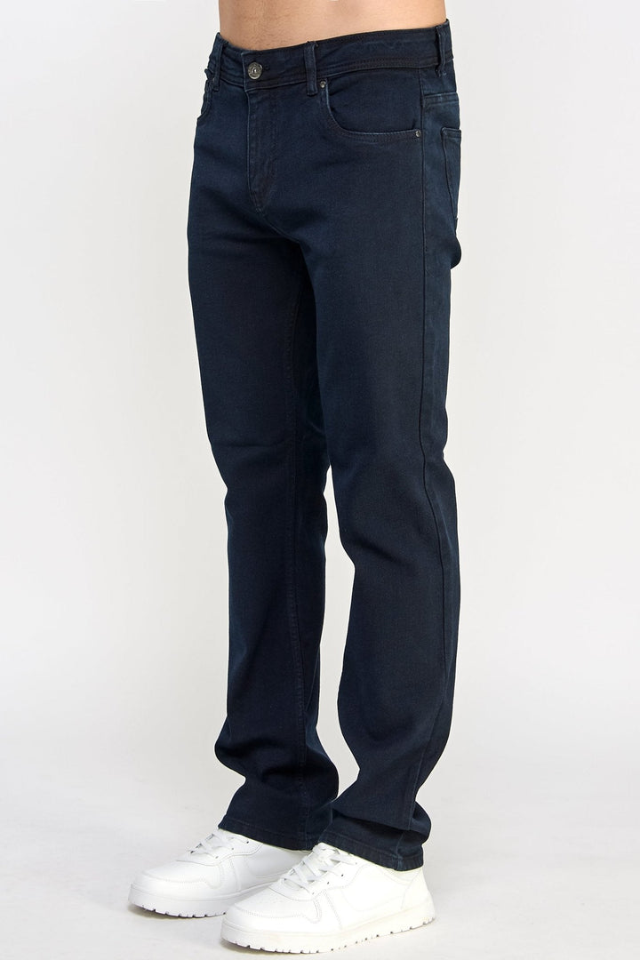 Noir Straight Fit Jeans - MEN's Trousers - UrbanKoach