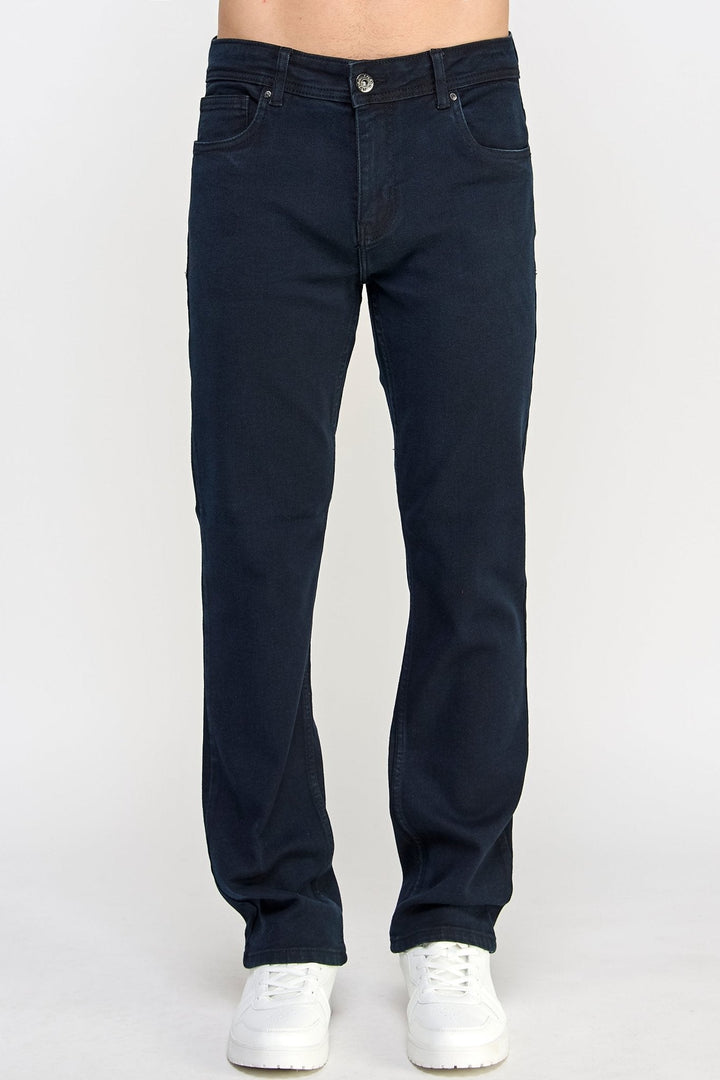 Noir Straight Fit Jeans - MEN's Trousers - UrbanKoach