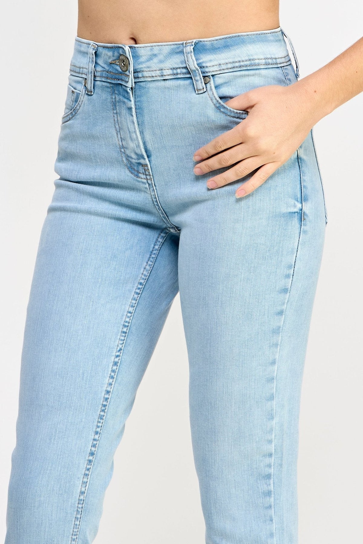 Sleek Fit Denim Jeans - Ladies Trousers - UrbanKoach