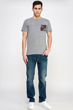 Load image into Gallery viewer, Straight Fit Blue Jeans - MEN's Trousers - UrbanKoach