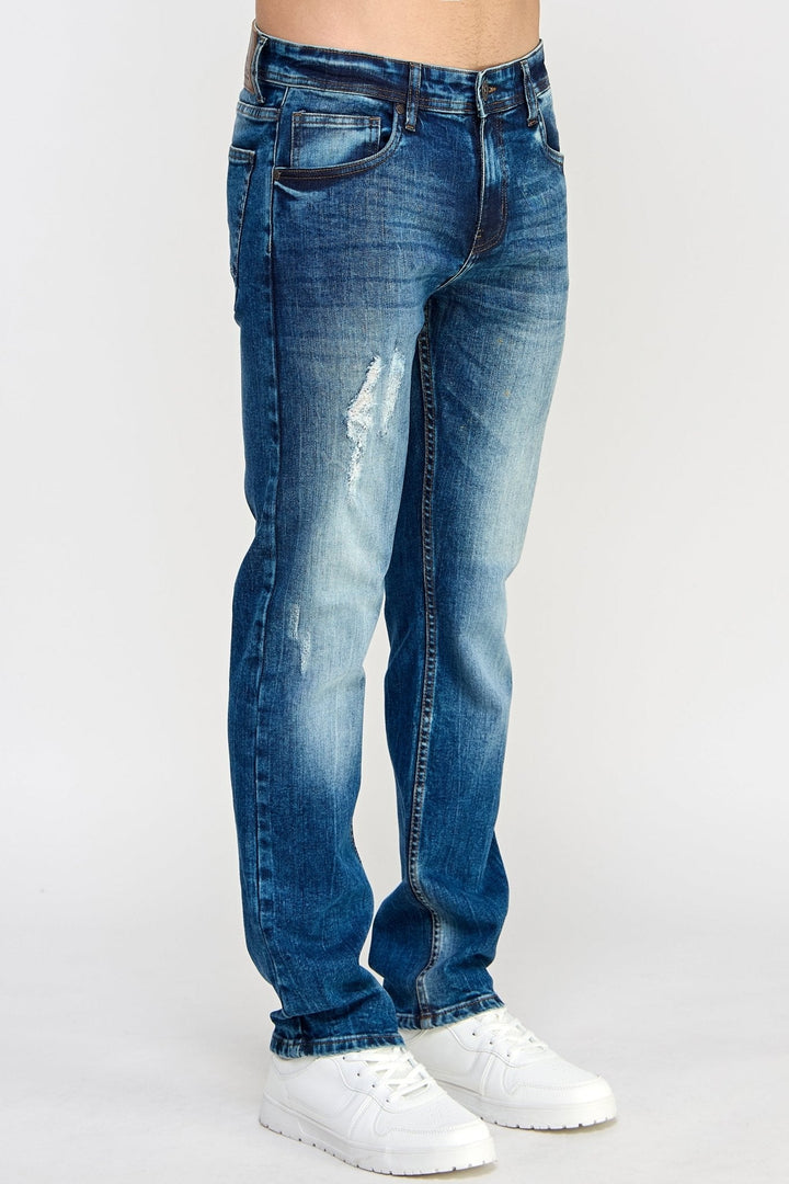 Straight - Fit Denim Jeans - MEN's Trousers - UrbanKoach