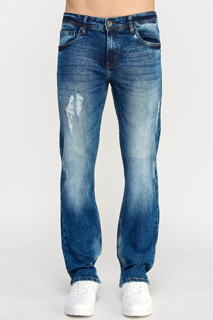 Straight - Fit Denim Jeans - MEN's Trousers - UrbanKoach