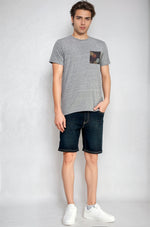 Load image into Gallery viewer, Straight Fit Denim Shorts - MEN's Shorts - UrbanKoach