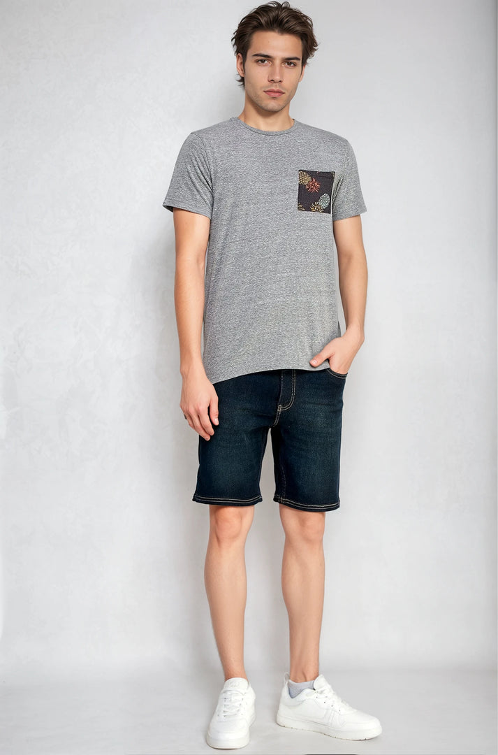 Straight Fit Denim Shorts - MEN's Shorts - UrbanKoach