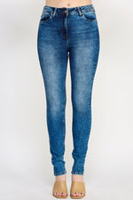 Load image into Gallery viewer, Veronica Mid - Blue Jeans - Ladies Trousers - UrbanKoach