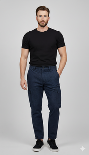 Axis Pocket Cargo Jeans