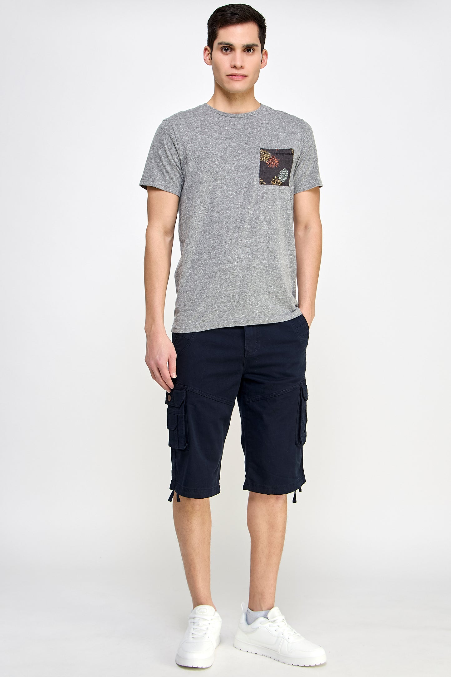 Navy Cargo Shorts