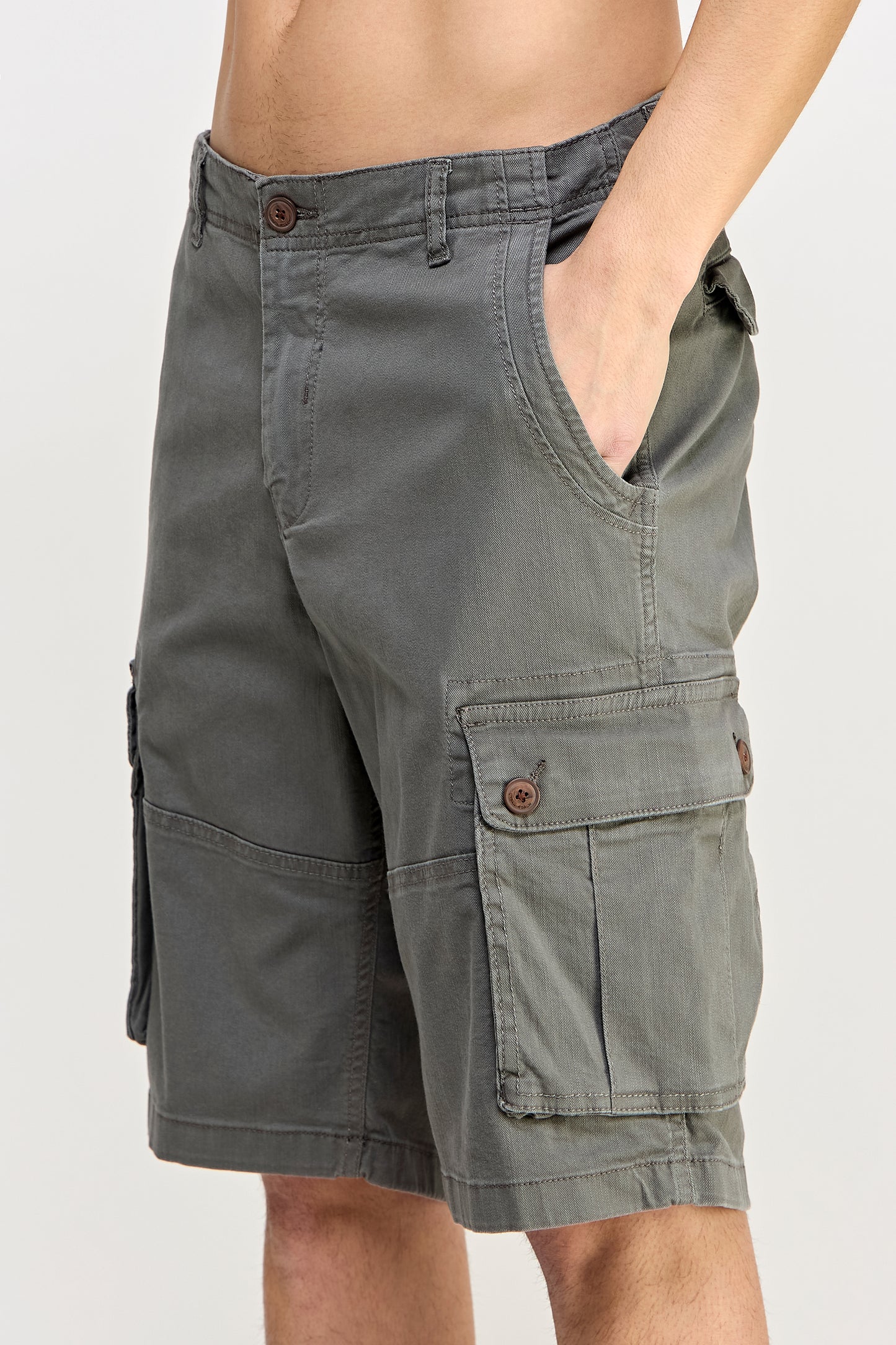 Ochre Cargo Shorts