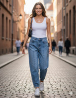 Load image into Gallery viewer, Metric Straight denim Jeans