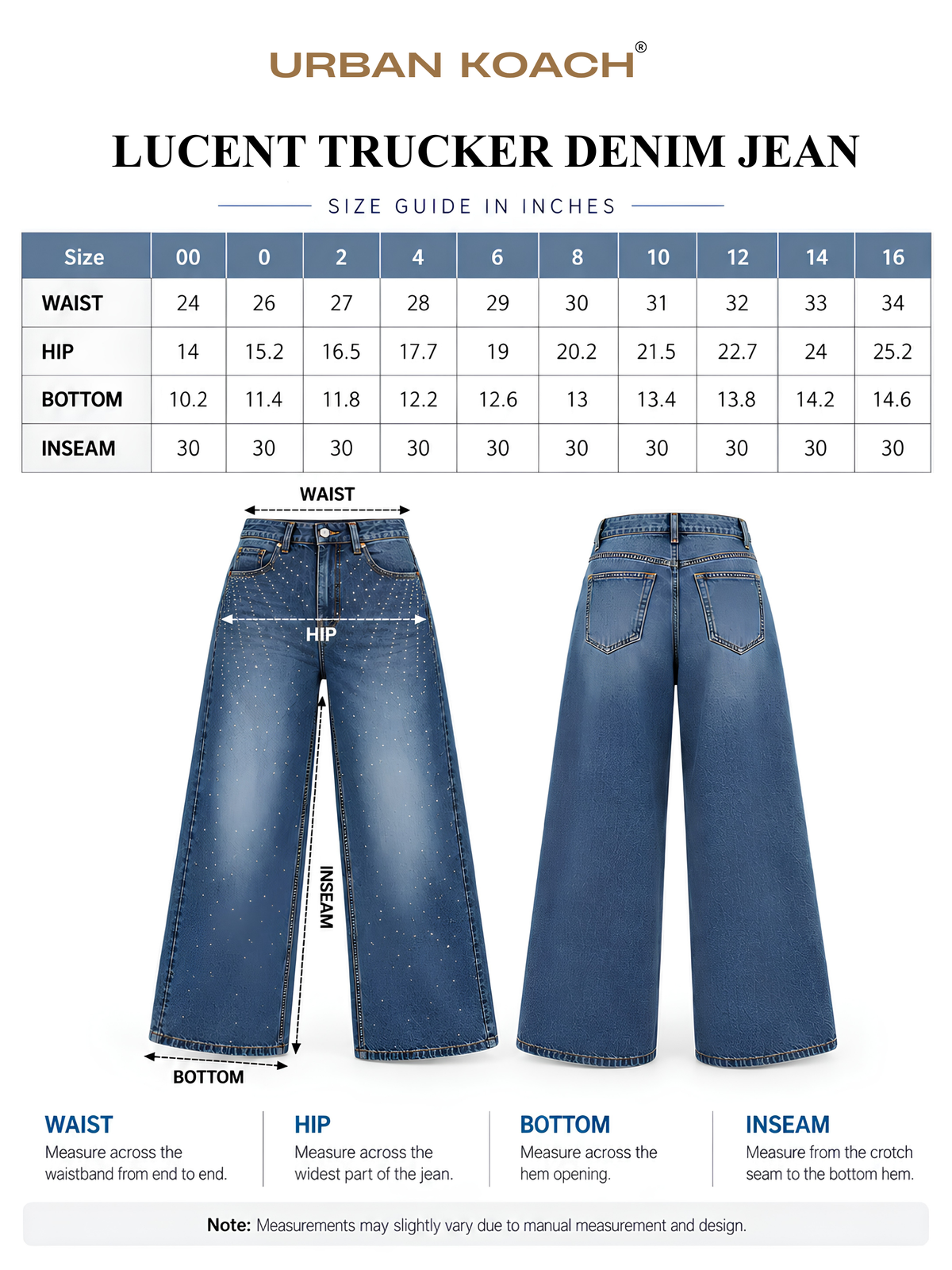 Lucent Trucker denim Jean