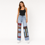 Load image into Gallery viewer, Mosaic Trail Straight-Leg Jeans