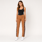 Load image into Gallery viewer, Terracotta Tapestry Slim-Leg Jeans