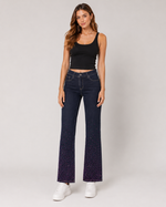 Load image into Gallery viewer, Afterglow Crystal Straight-Leg Jeans