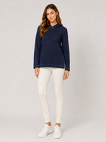 Load image into Gallery viewer, Deep Indigo Denim Hoodie