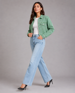 Load image into Gallery viewer, Midnight Varnish Denim Outer