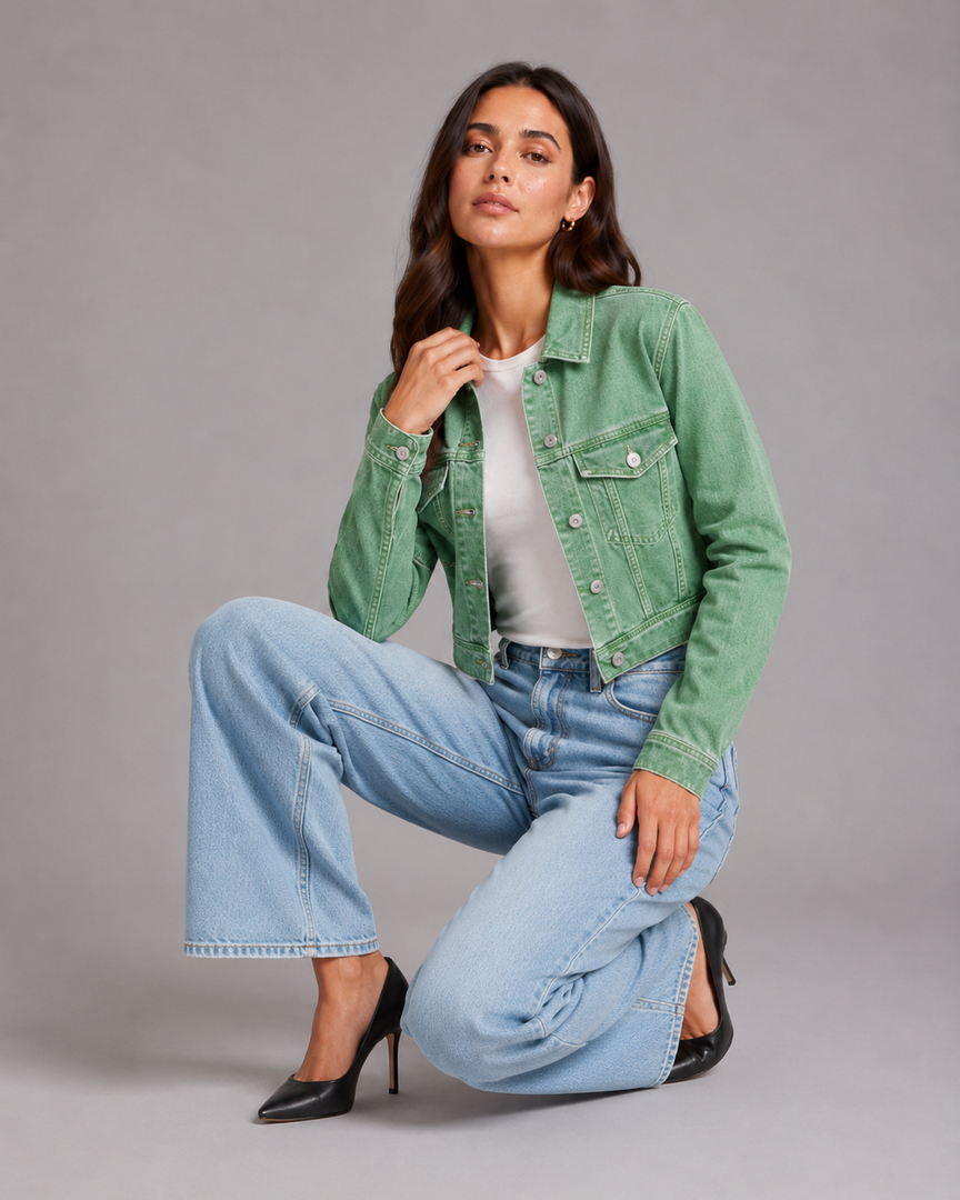 Midnight Varnish Denim Outer