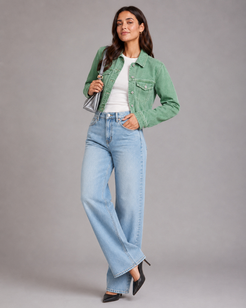 Midnight Varnish Denim Outer