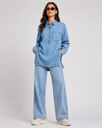 Load image into Gallery viewer, RELIQUE STRAIGHT SHIRT