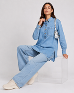 Load image into Gallery viewer, RELIQUE STRAIGHT SHIRT
