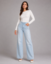 CASPIAN BEAD denim jean