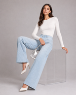 Load image into Gallery viewer, CASPIAN BEAD denim jean