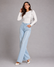 CASPIAN BEAD denim jean