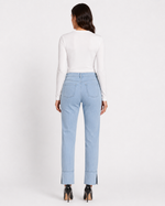 Load image into Gallery viewer, Slant Line Denim Jeans