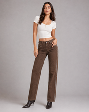 Chrome Edge Straight Jeans