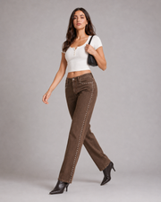 Chrome Edge Straight Jeans