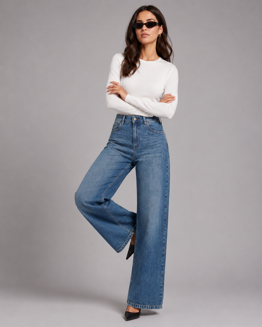 LUCENT Trucker denim Jean