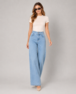 Load image into Gallery viewer, Stovepipe denim jean