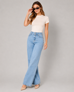 Load image into Gallery viewer, Stovepipe denim jean