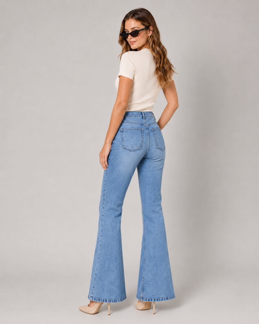 Retro Echo Wide Jeans